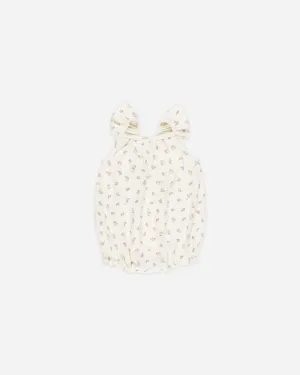 -Ribbed Ruffle Romper || Fleur-