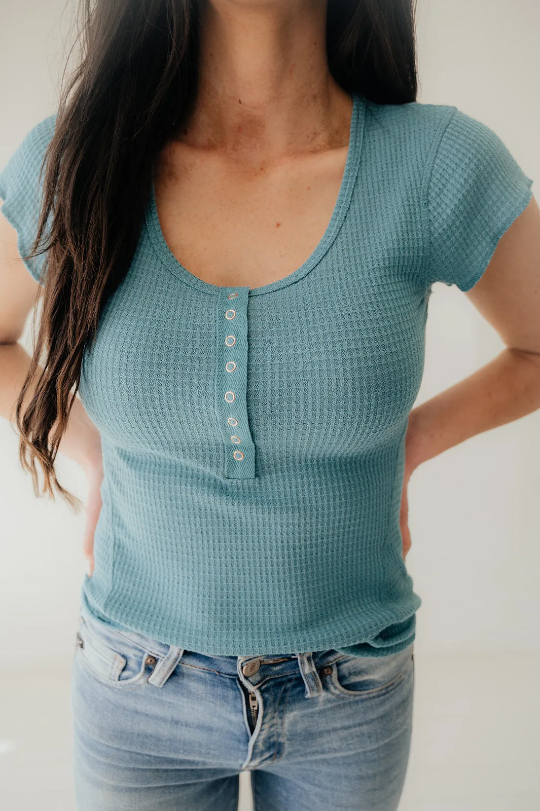 Abby Baby Waffle Top