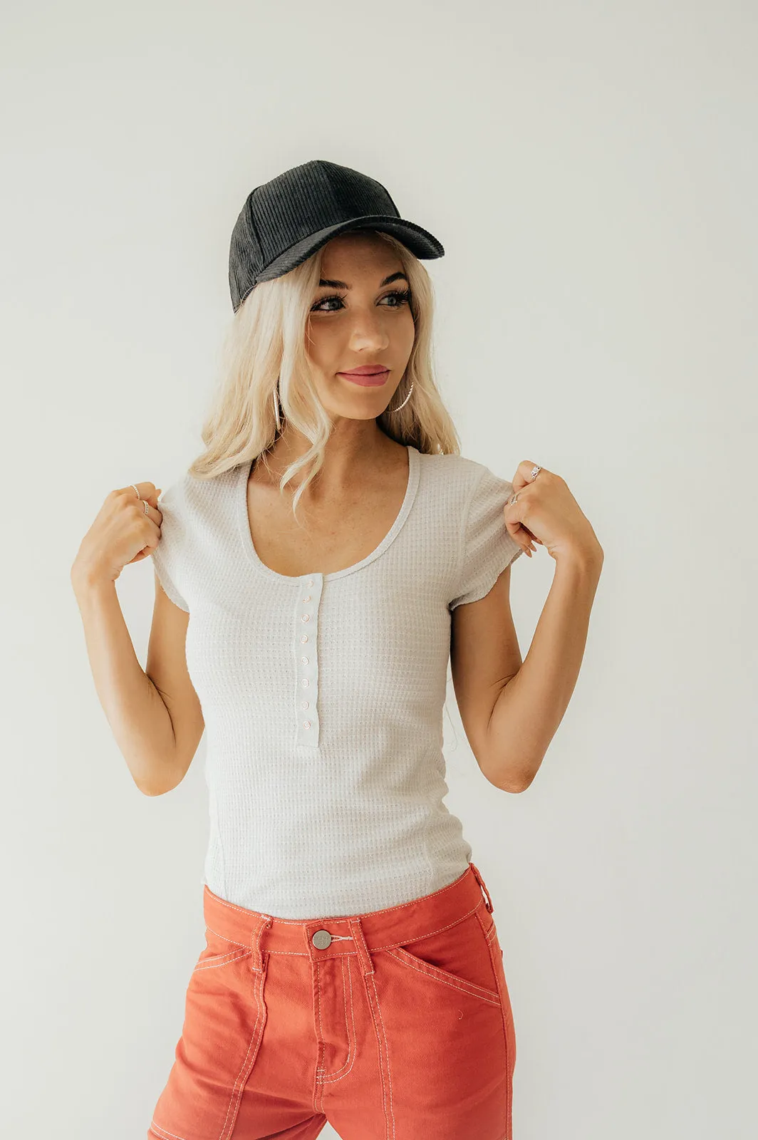 Abby Baby Waffle Top