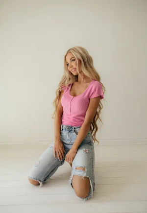 Abby Baby Waffle Top