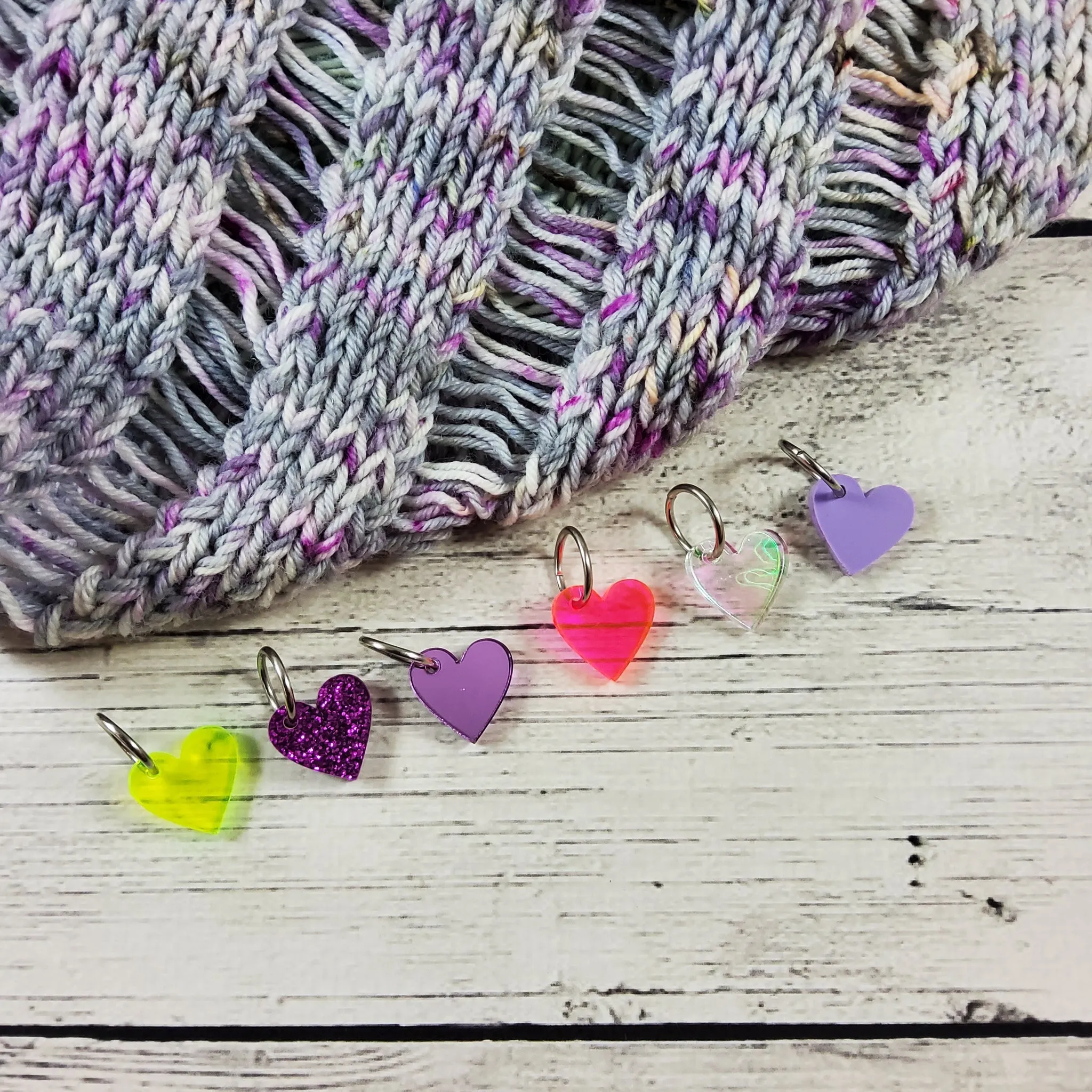 Acrylic Hearts