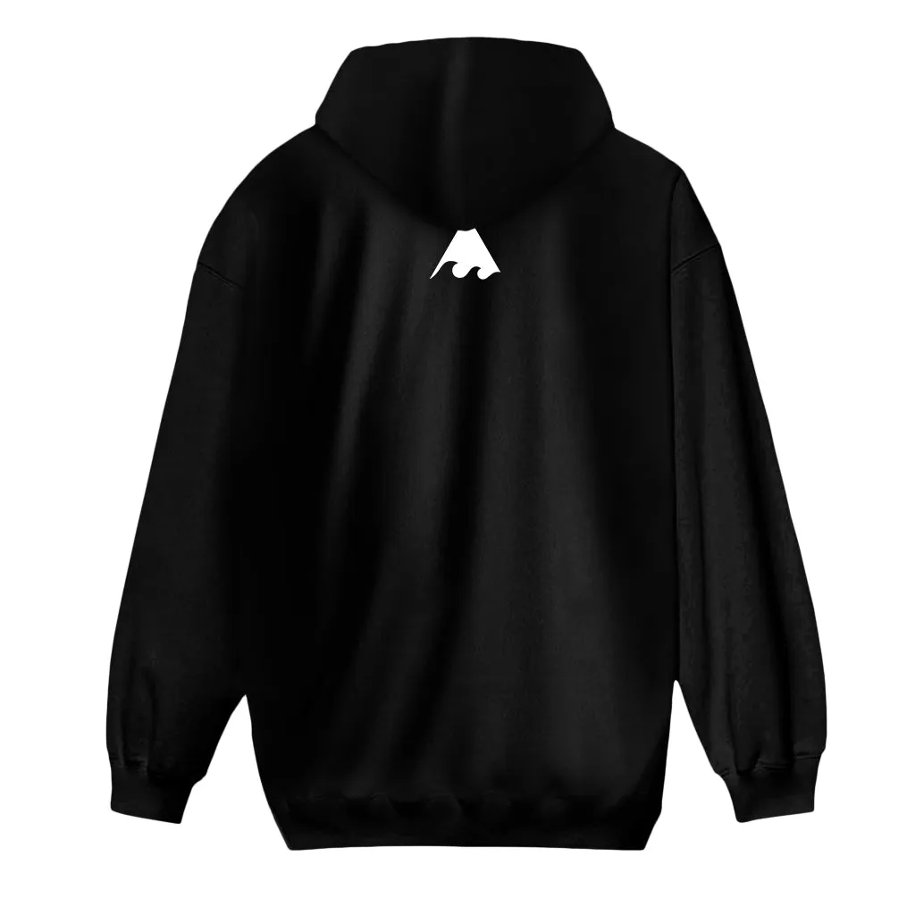 AKIRA PEANUTS BLACK Cotton Hoodie