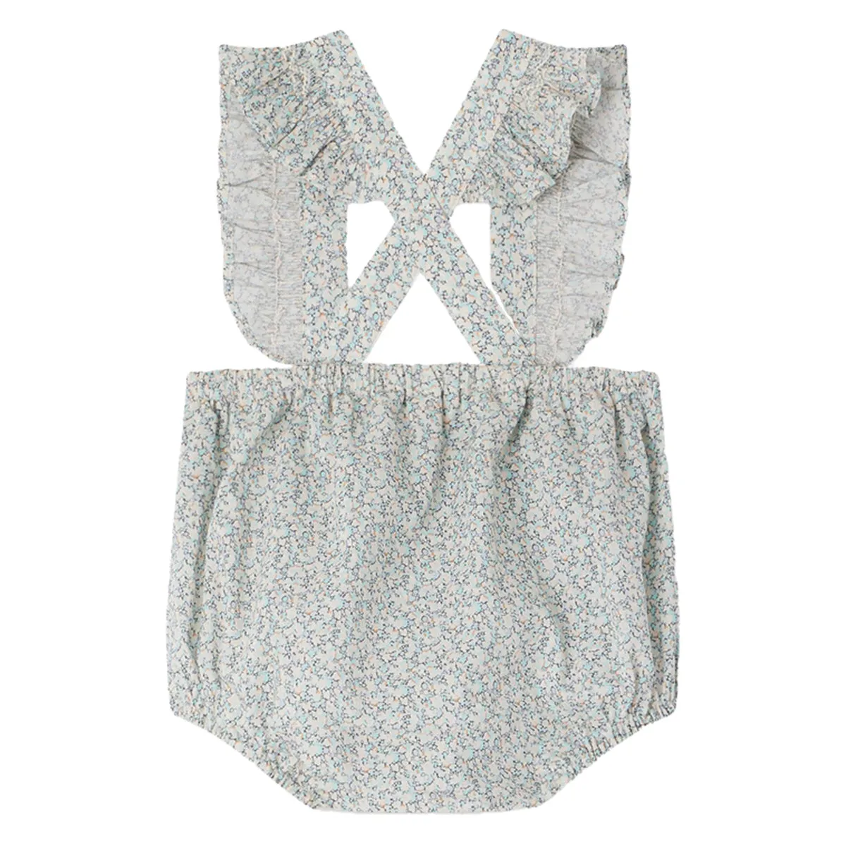 Akissi Blue Floral Romper