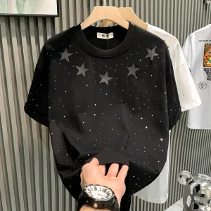 Alessia – Rhinestone Embellished Women’s Crew Neck T-shirt