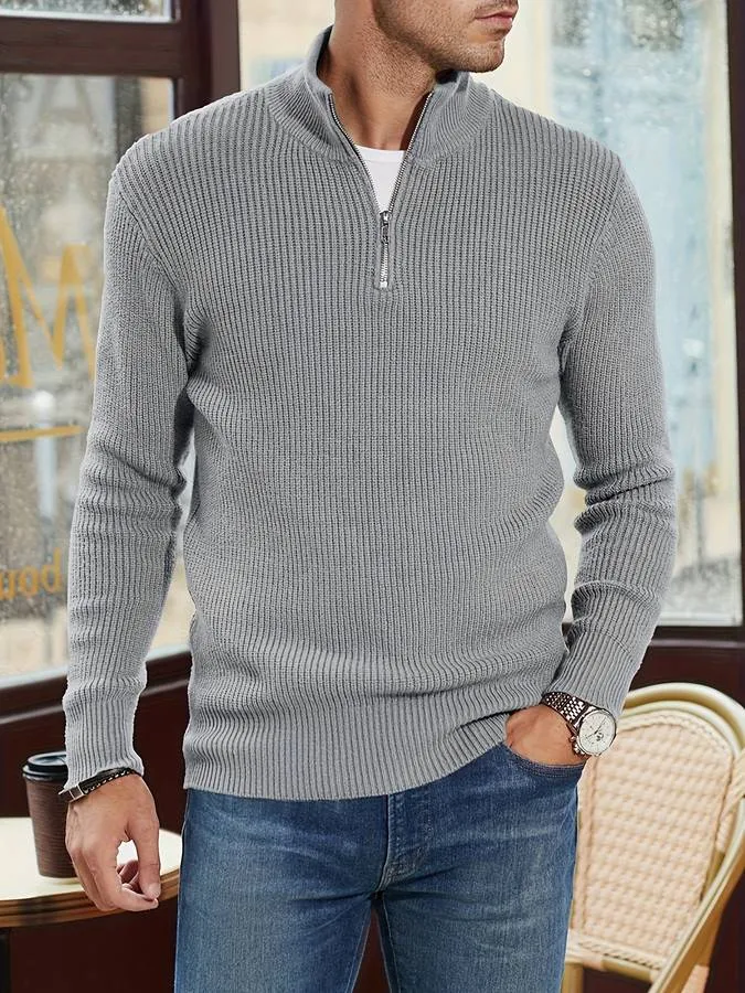 Alpha zip pullover – stylish elegance and versatility