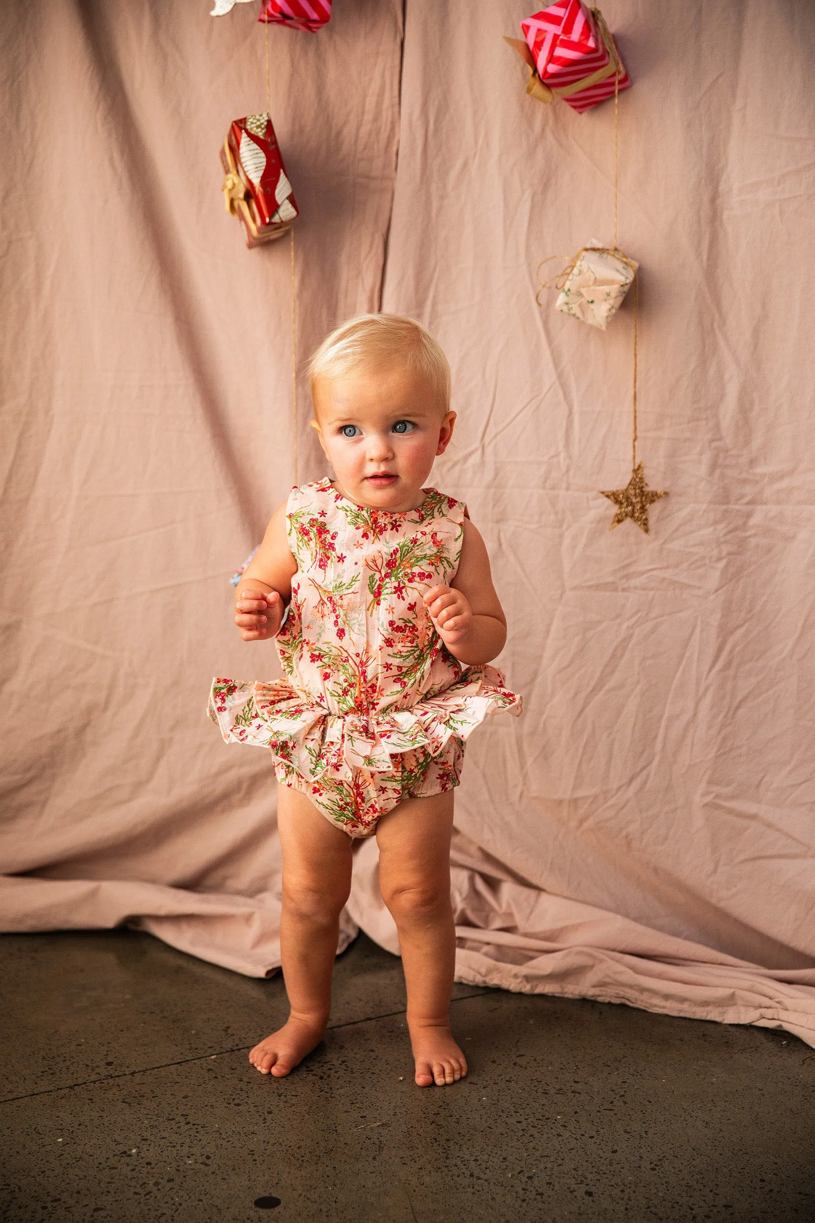 Angel Romper-Deck the Halls