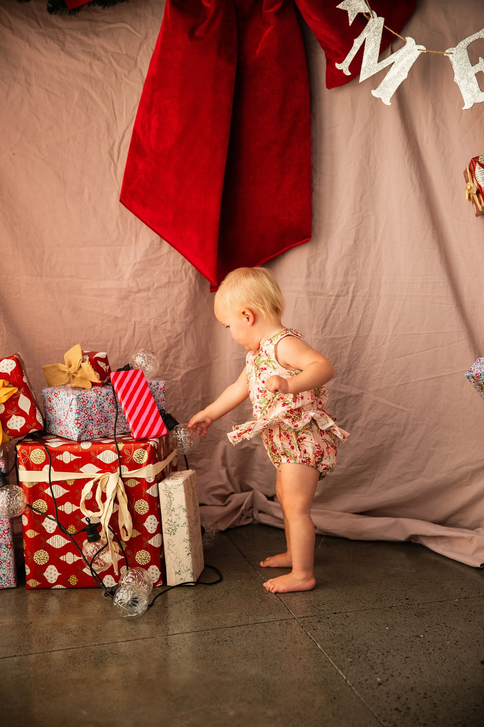 Angel Romper-Deck the Halls