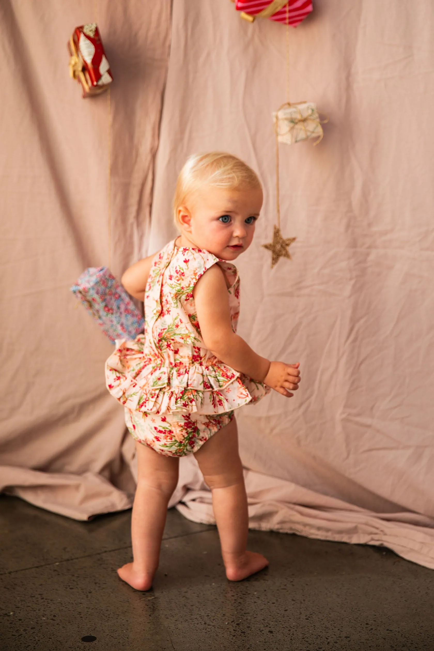 Angel Romper-Deck the Halls