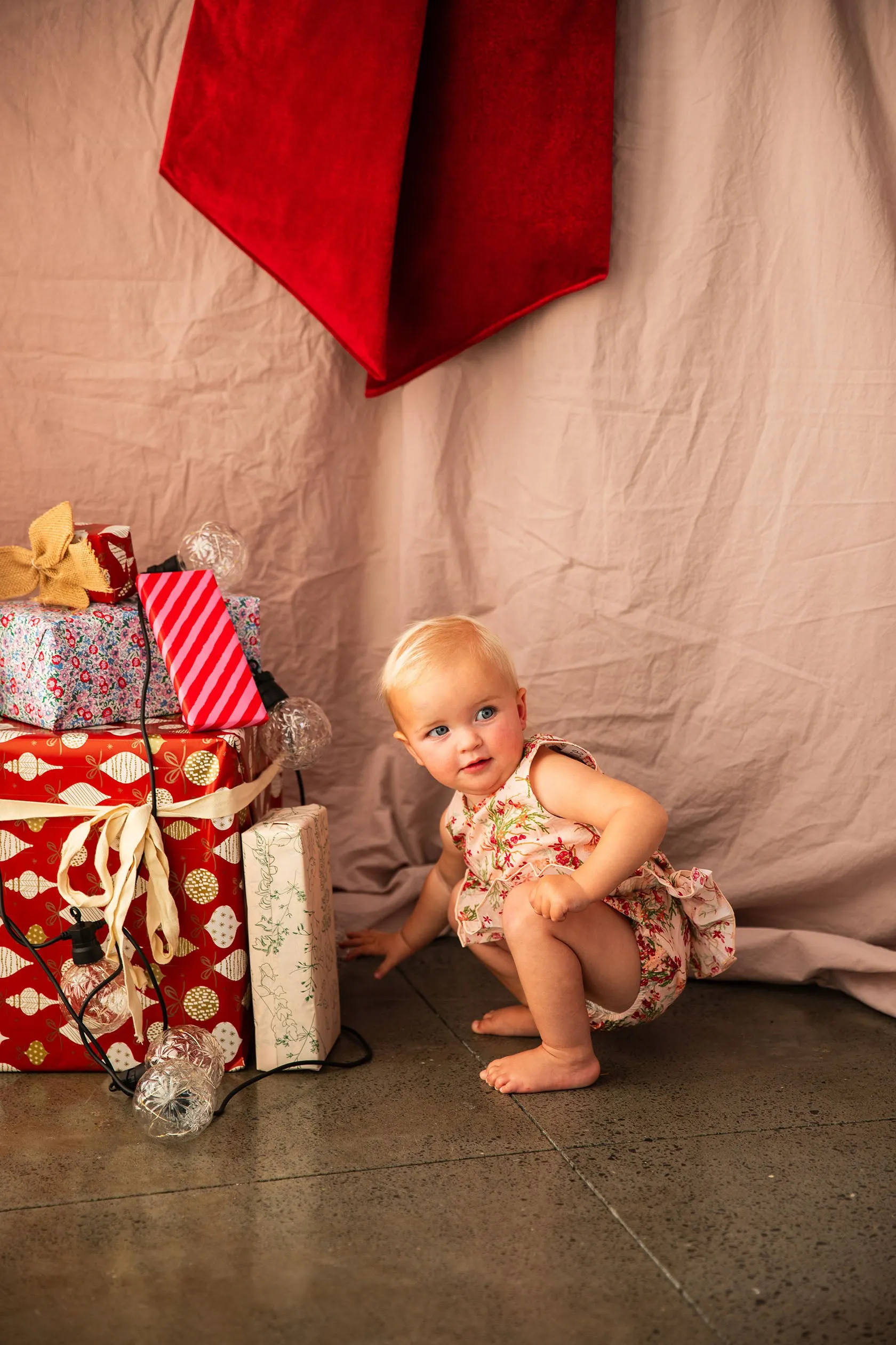 Angel Romper-Deck the Halls