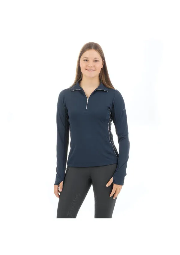 ANKY 1/2 Zip with Stripe Final Sale