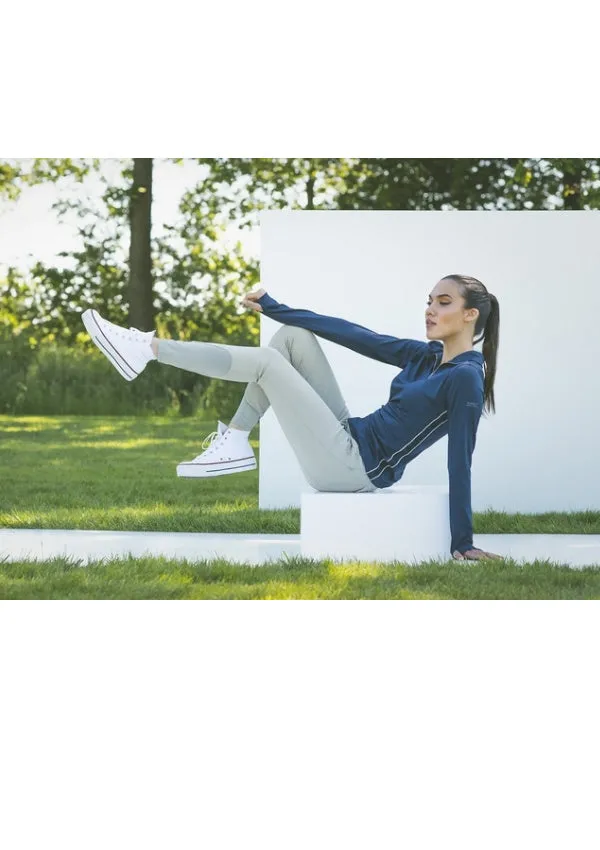 ANKY 1/2 Zip with Stripe Final Sale