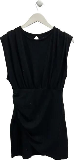 ASOS Black Sleeveless Openback Mini Dress UK 14