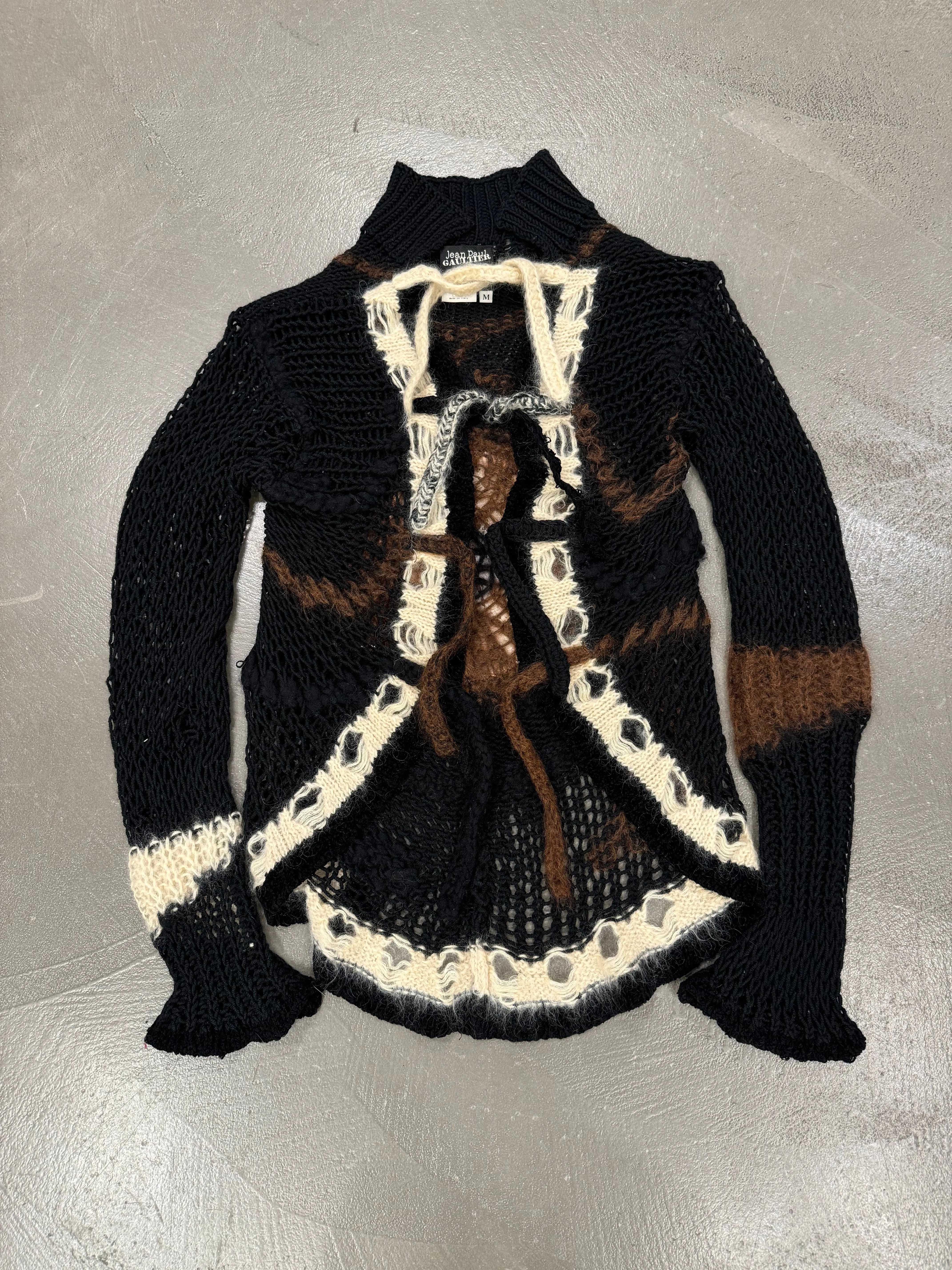 AW2007 Jean Paul Gaultier crochet knit