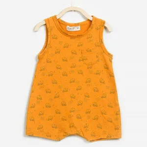 Baby Boys Elephant Print Romper