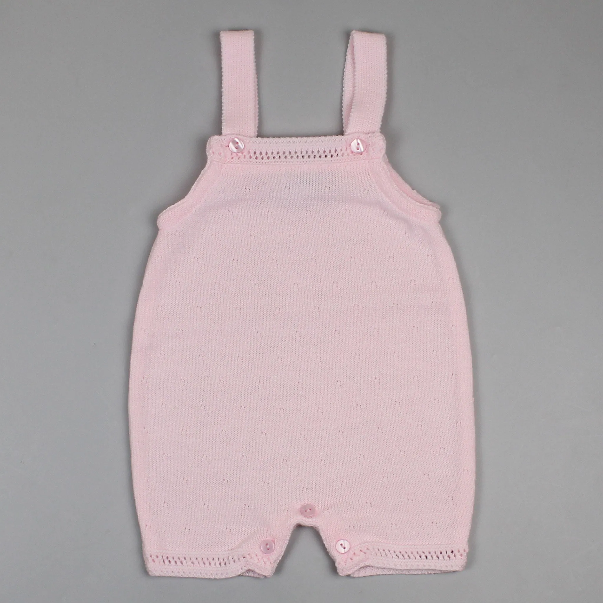 Baby Dungarees - Pink