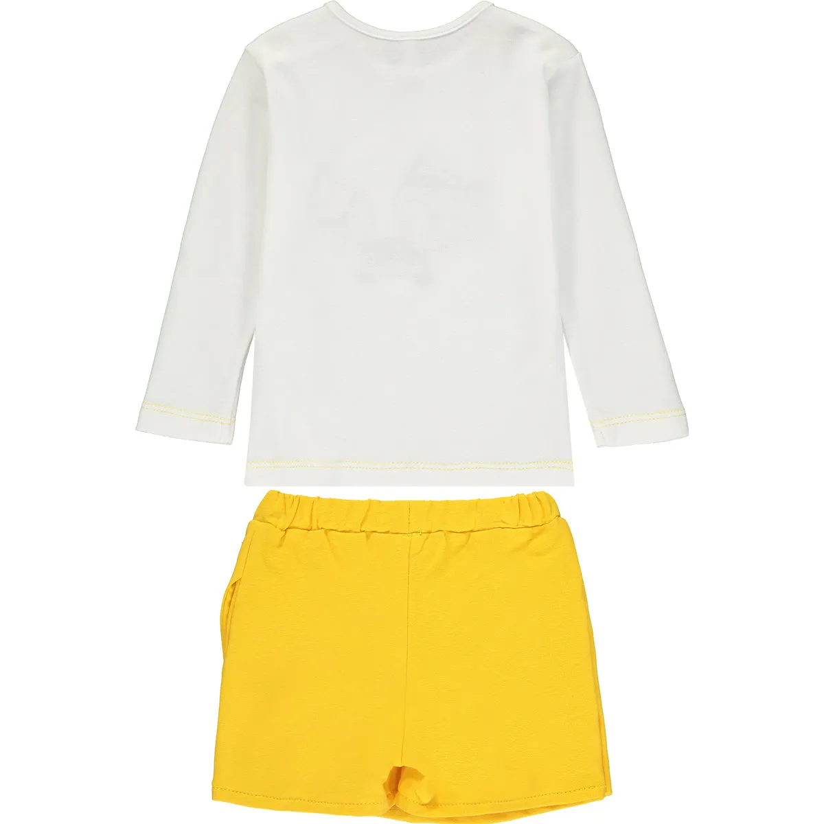 Baby Girls Fox Top and Skort Set
