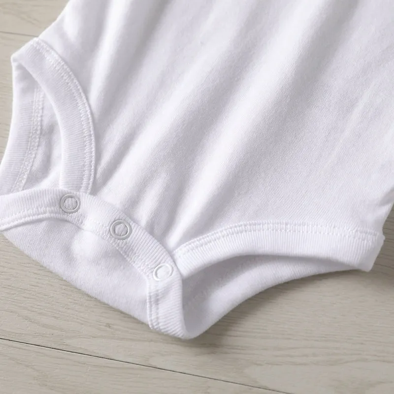 Baby Romper Love Aunt White