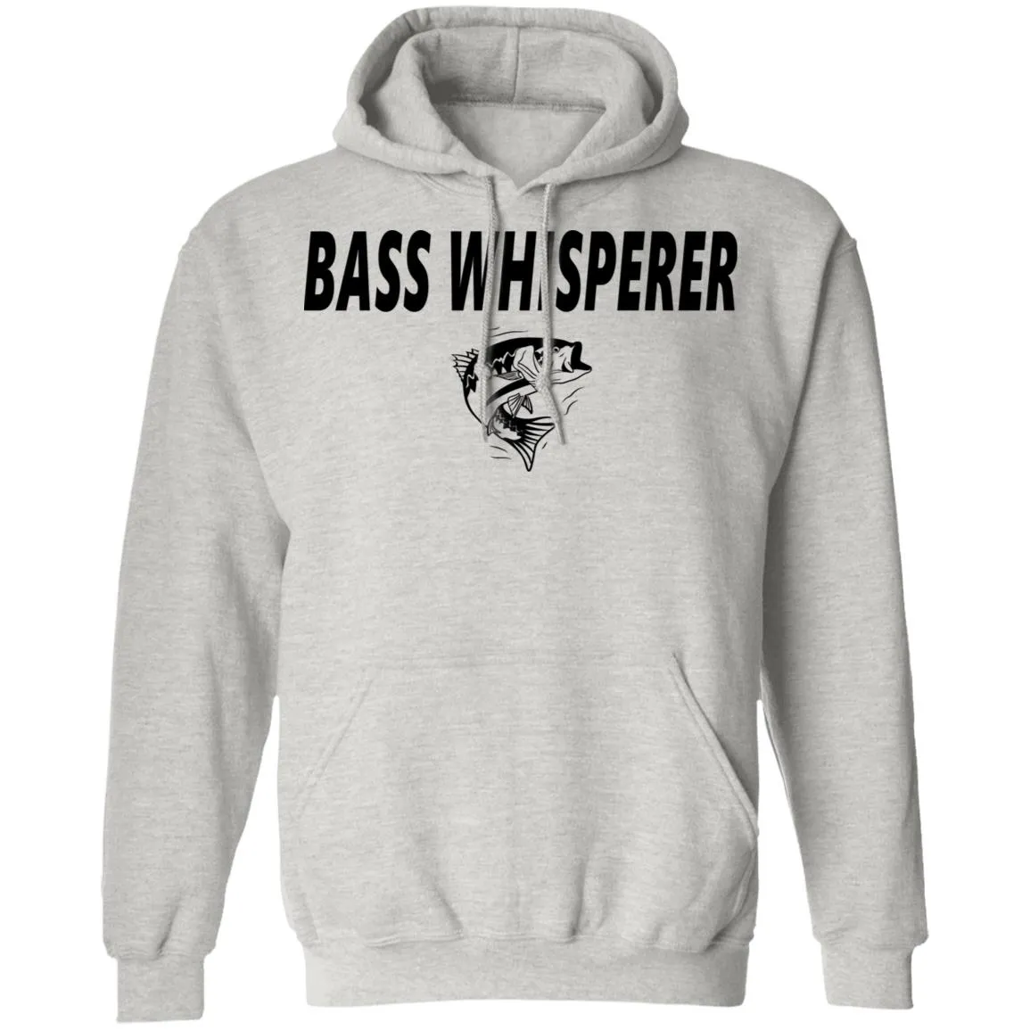 Bass Whisperer b Pullover Hoodie