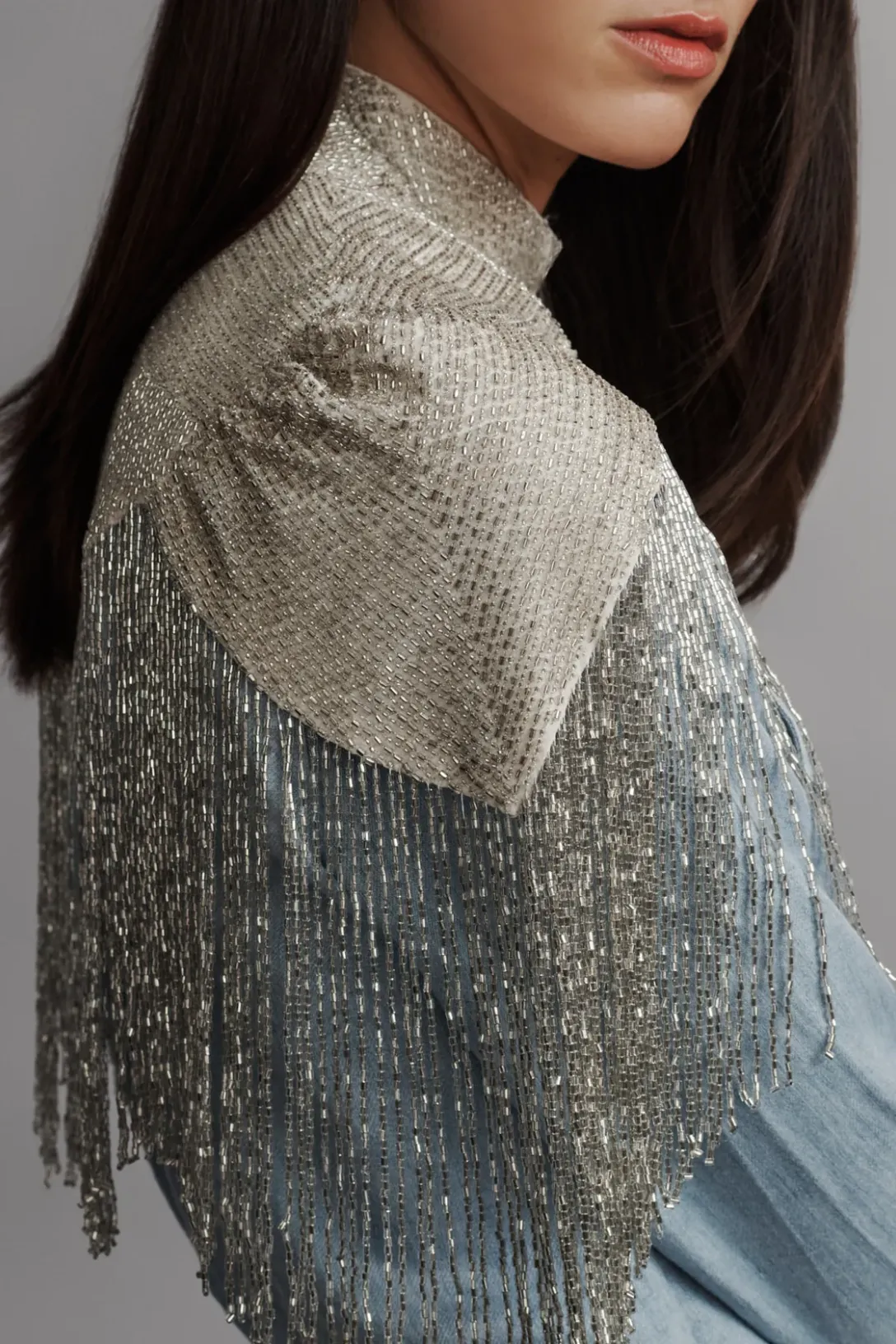 Beaded Topper | Ivory