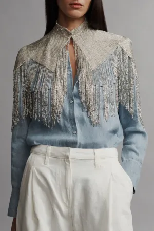 Beaded Topper | Ivory