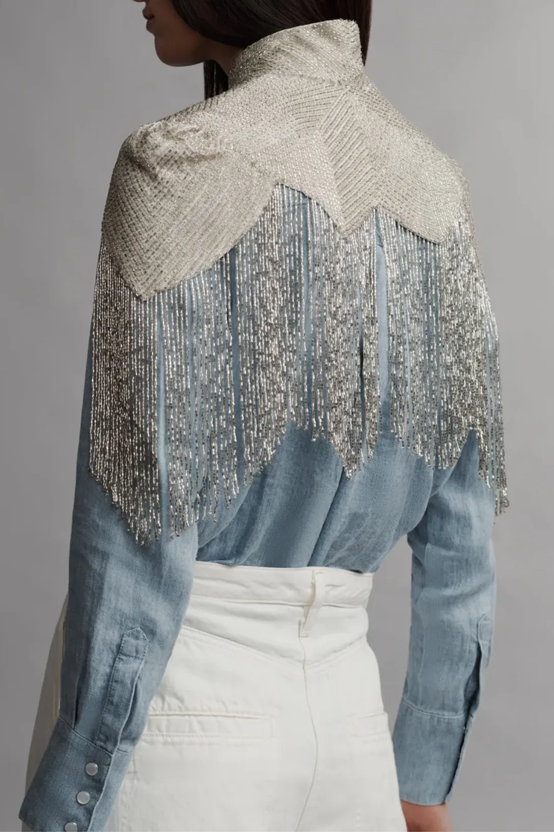 Beaded Topper | Ivory