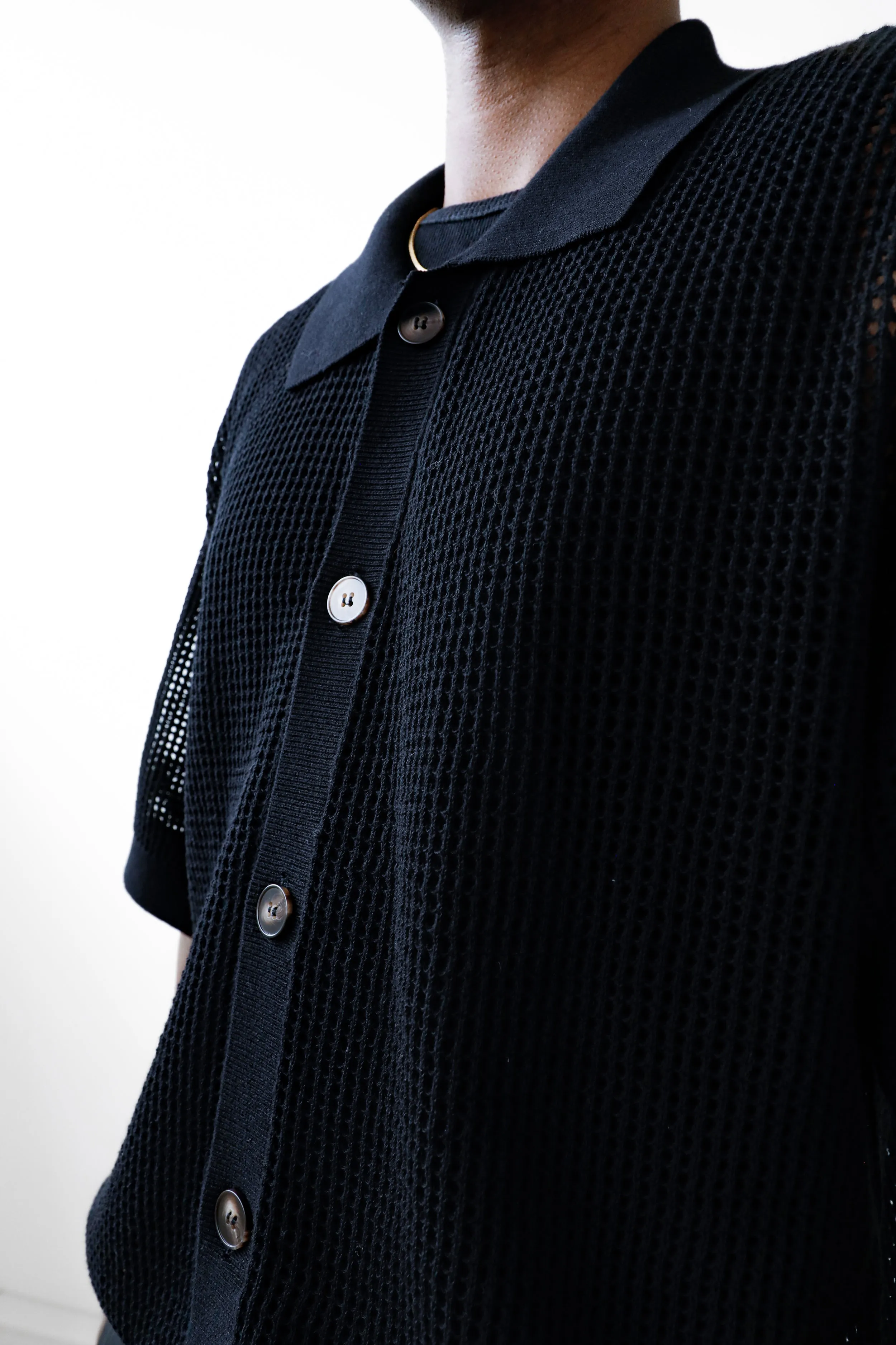 Beat Crochet Polo Black