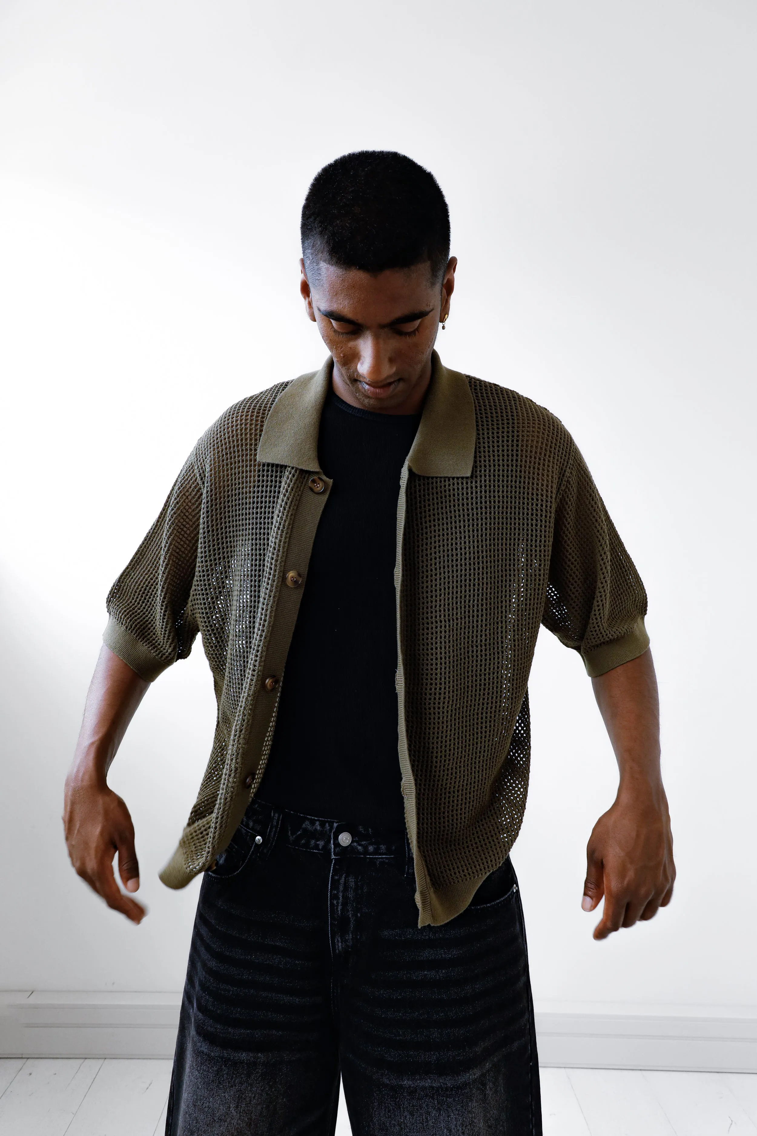 Beat Crochet Polo Olive
