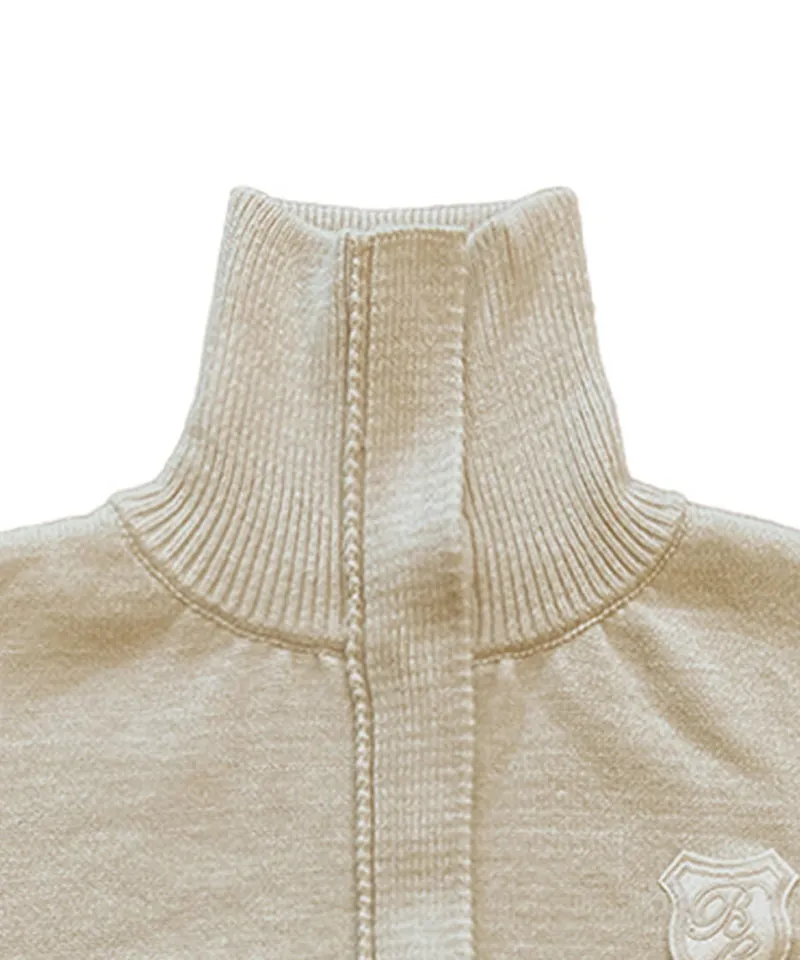 BENECIA 12 Dewey Knit Vest - Beige