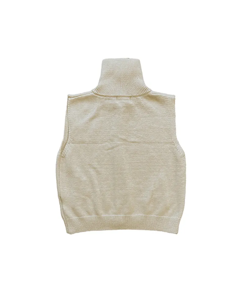 BENECIA 12 Dewey Knit Vest - Beige