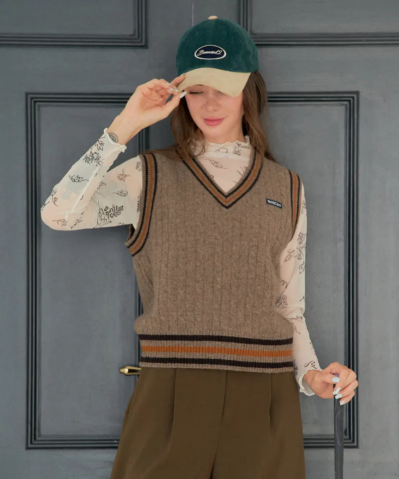 BENECIA 12 Roy Vest - Brown