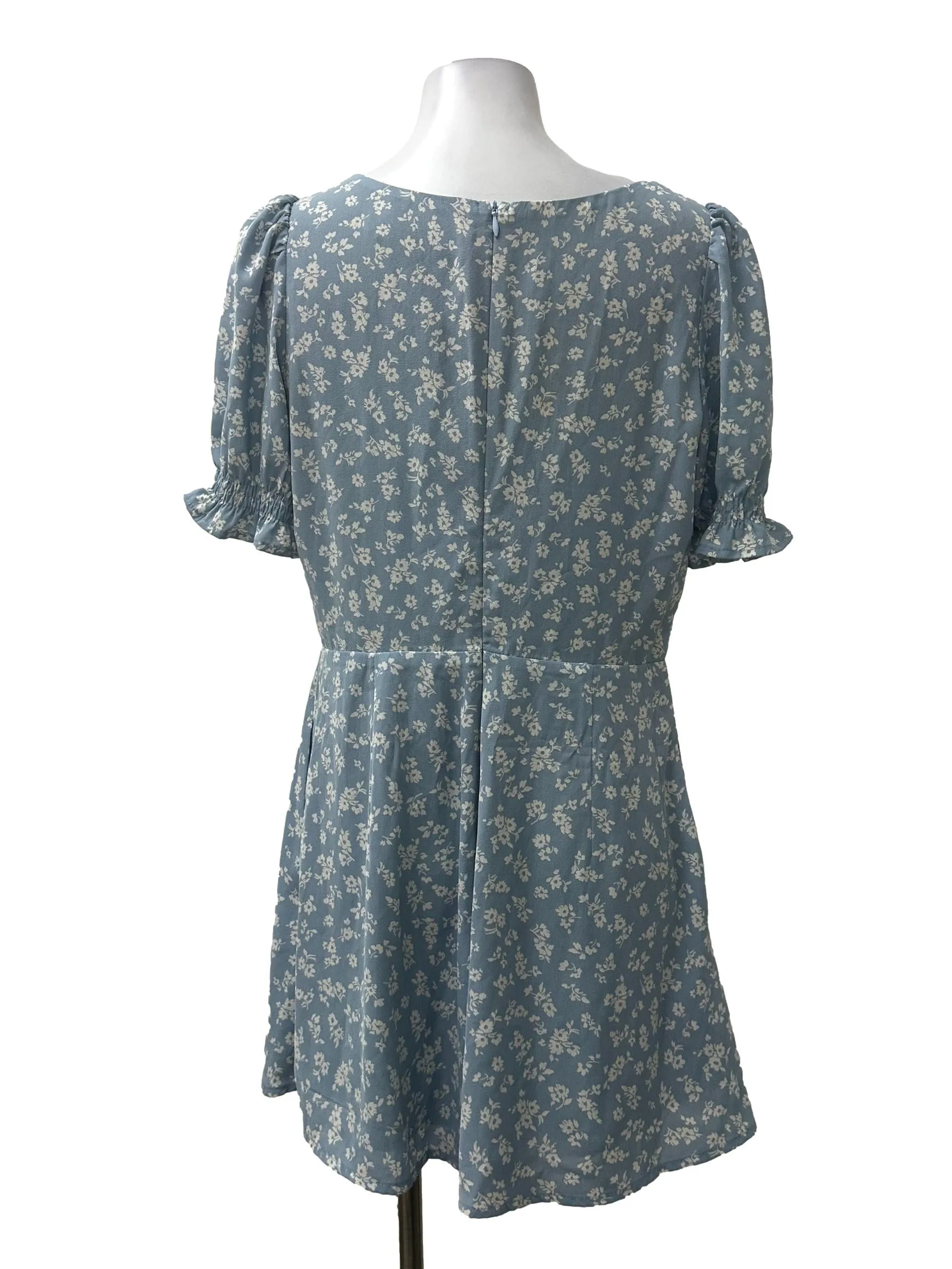 Blue Floral Romper TTR