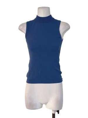 Blue Plain Knitwear