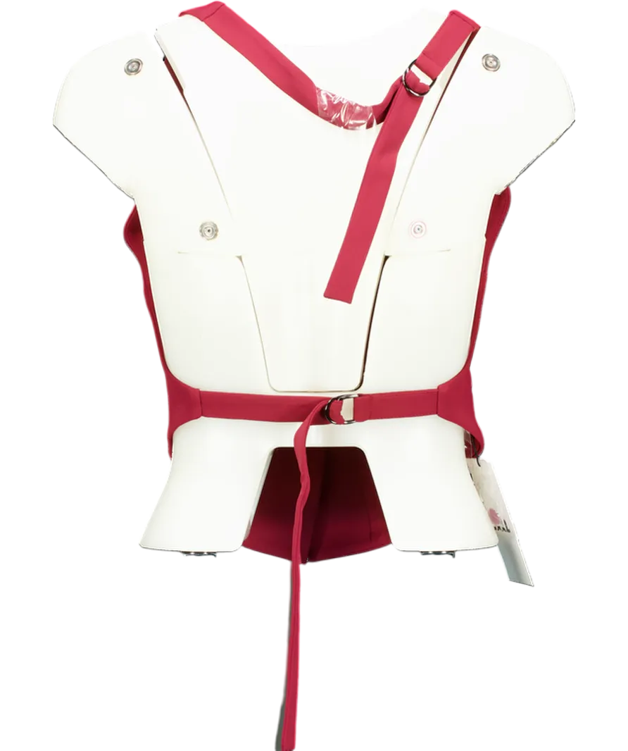 BOA Red Backless Halter Waistcoat UK S