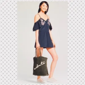 Brand New Xhiliration Cold Shoulder Romper