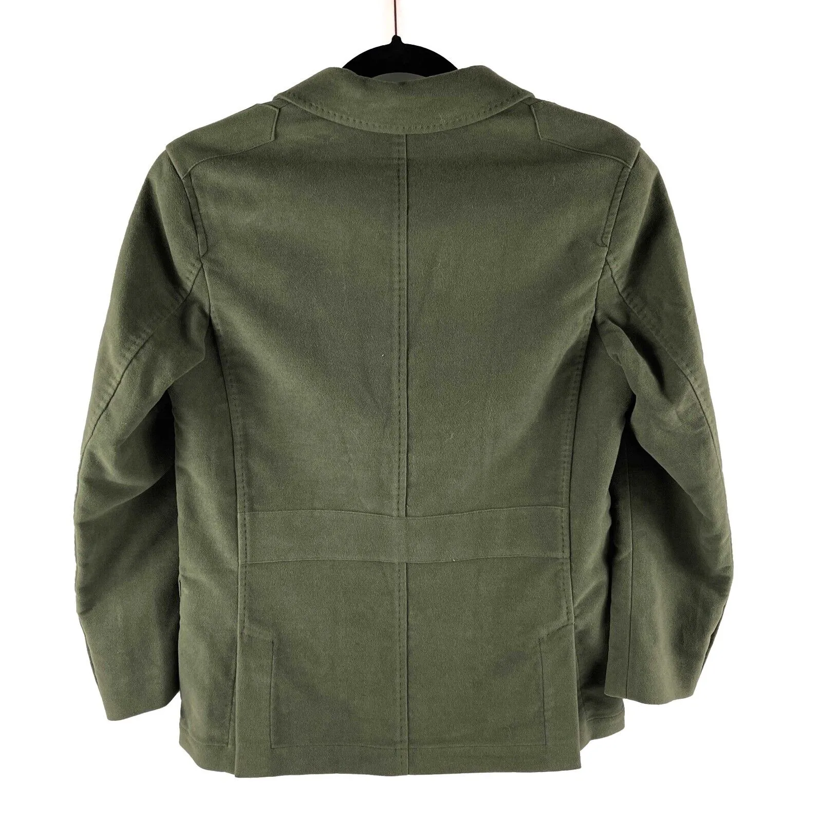 Brunello Cucinelli Cashmere Military Blazer Dark Green Kids' 12 Adult S/M Jacket