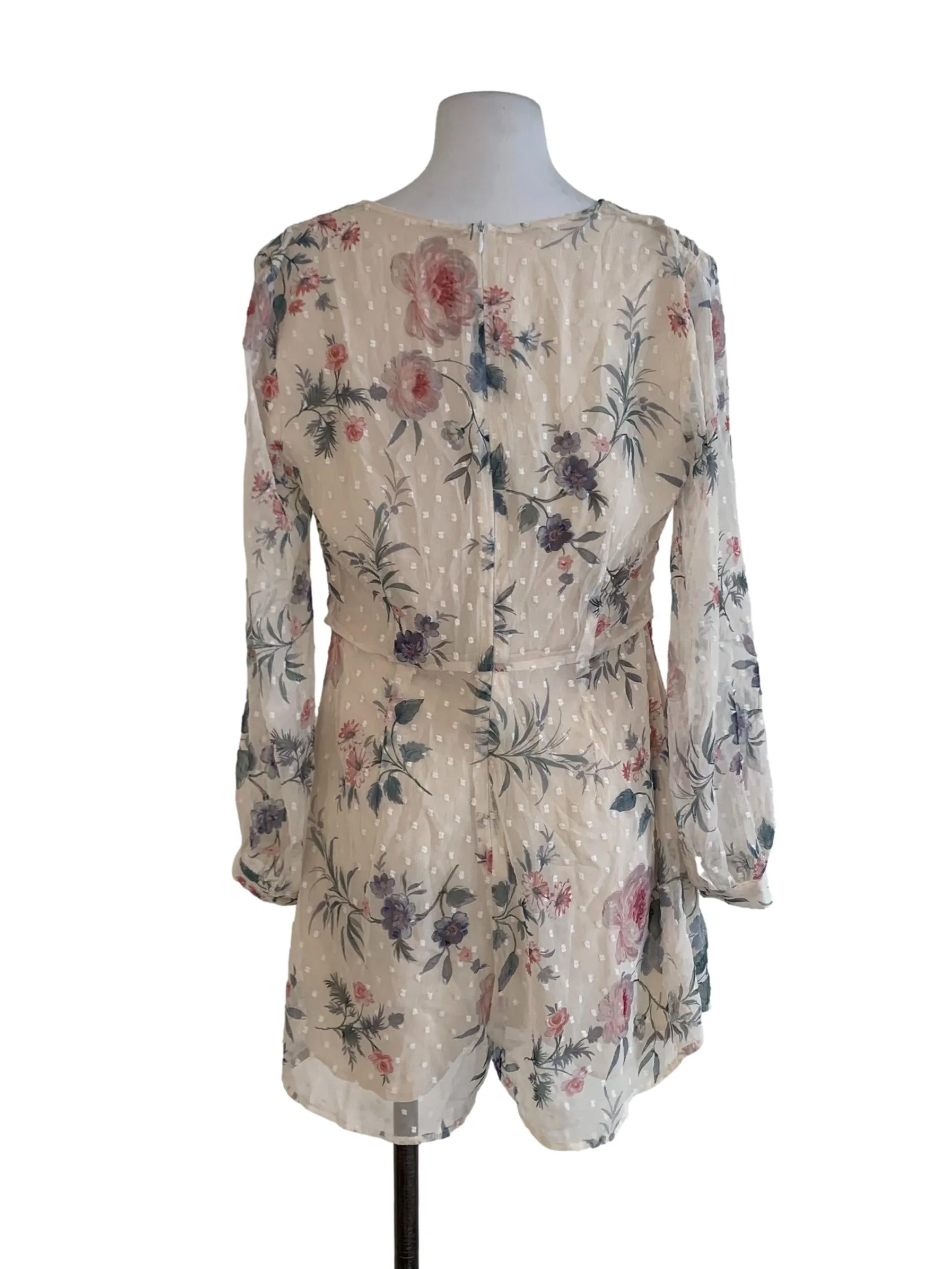 Buttermilk Floral Romper