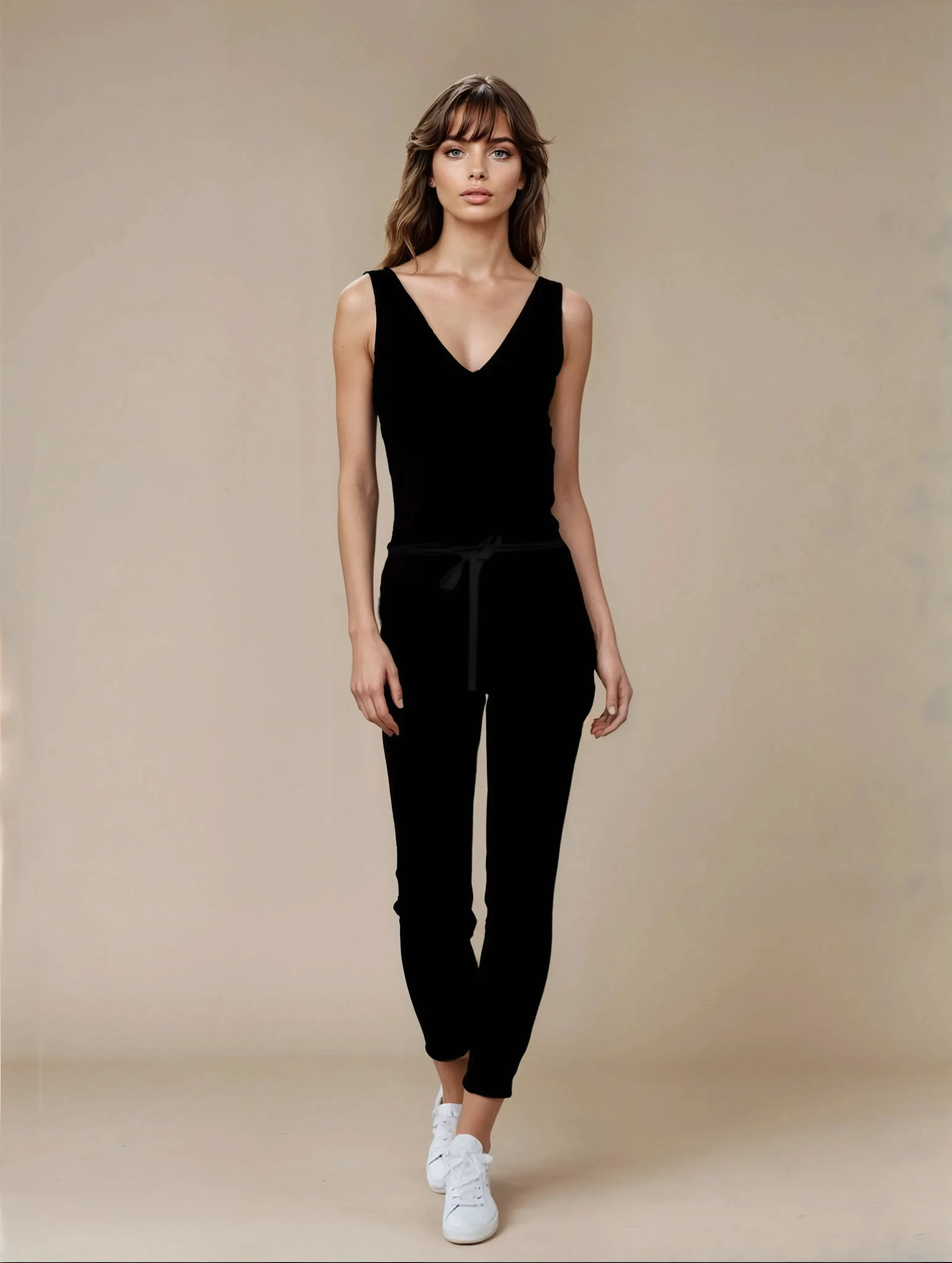 CARLI | Ecoviscose - Sleeveless Jumpsuit