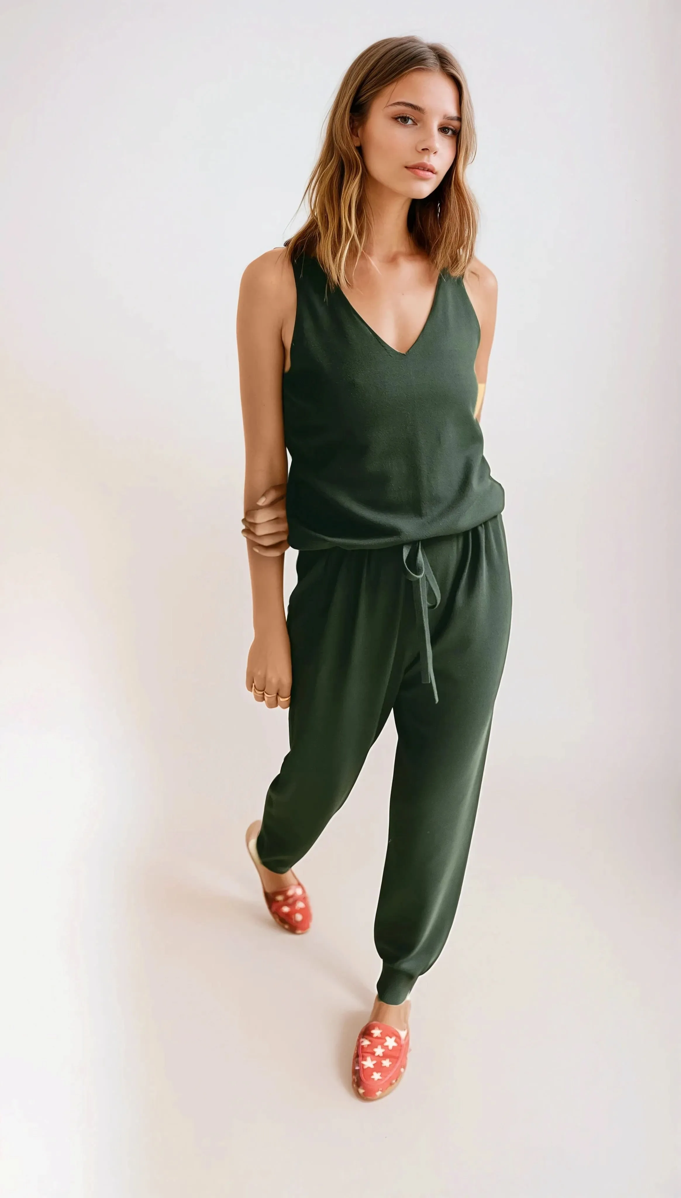CARLI | Ecoviscose - Sleeveless Jumpsuit