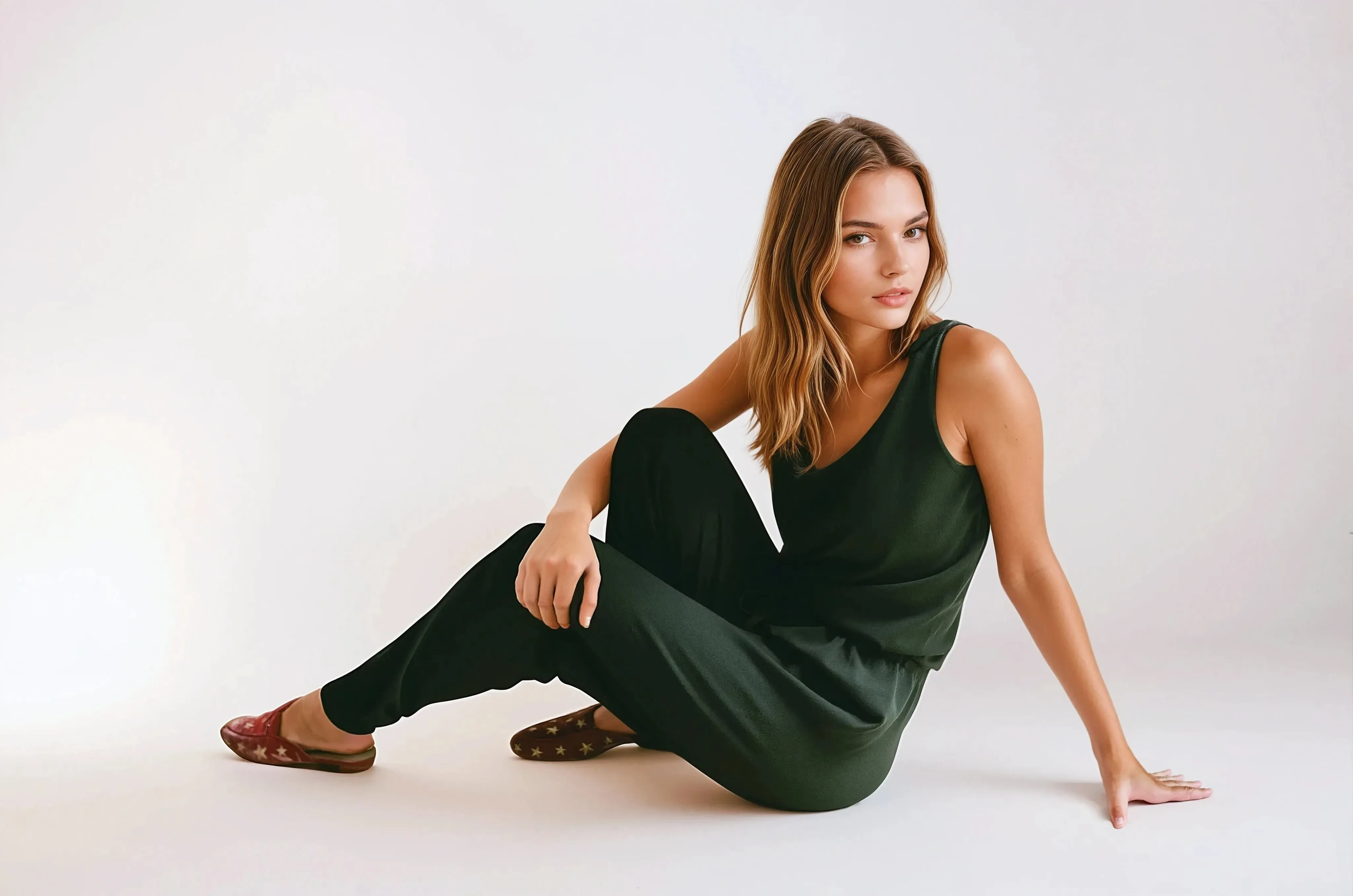 CARLI | Ecoviscose - Sleeveless Jumpsuit