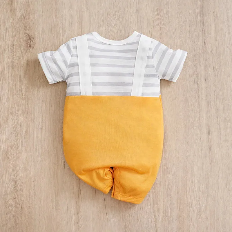 Cartoon Animal Bear Romper for Baby Boys and Girls