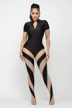 Catty Footed Jumpsuit