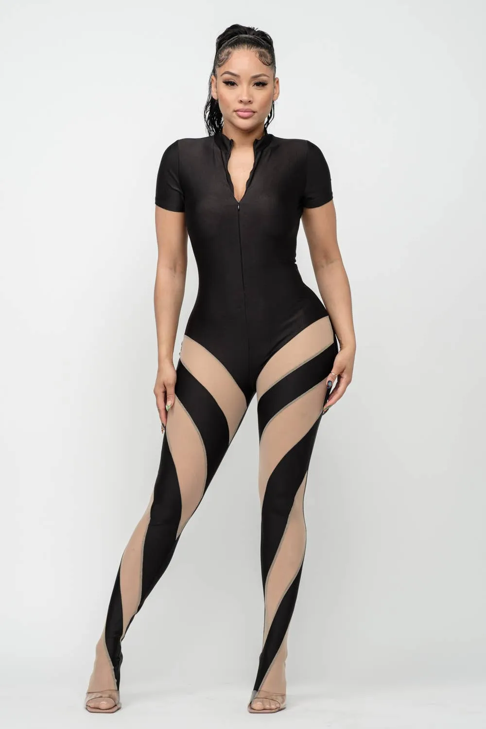 Catty Footed Jumpsuit