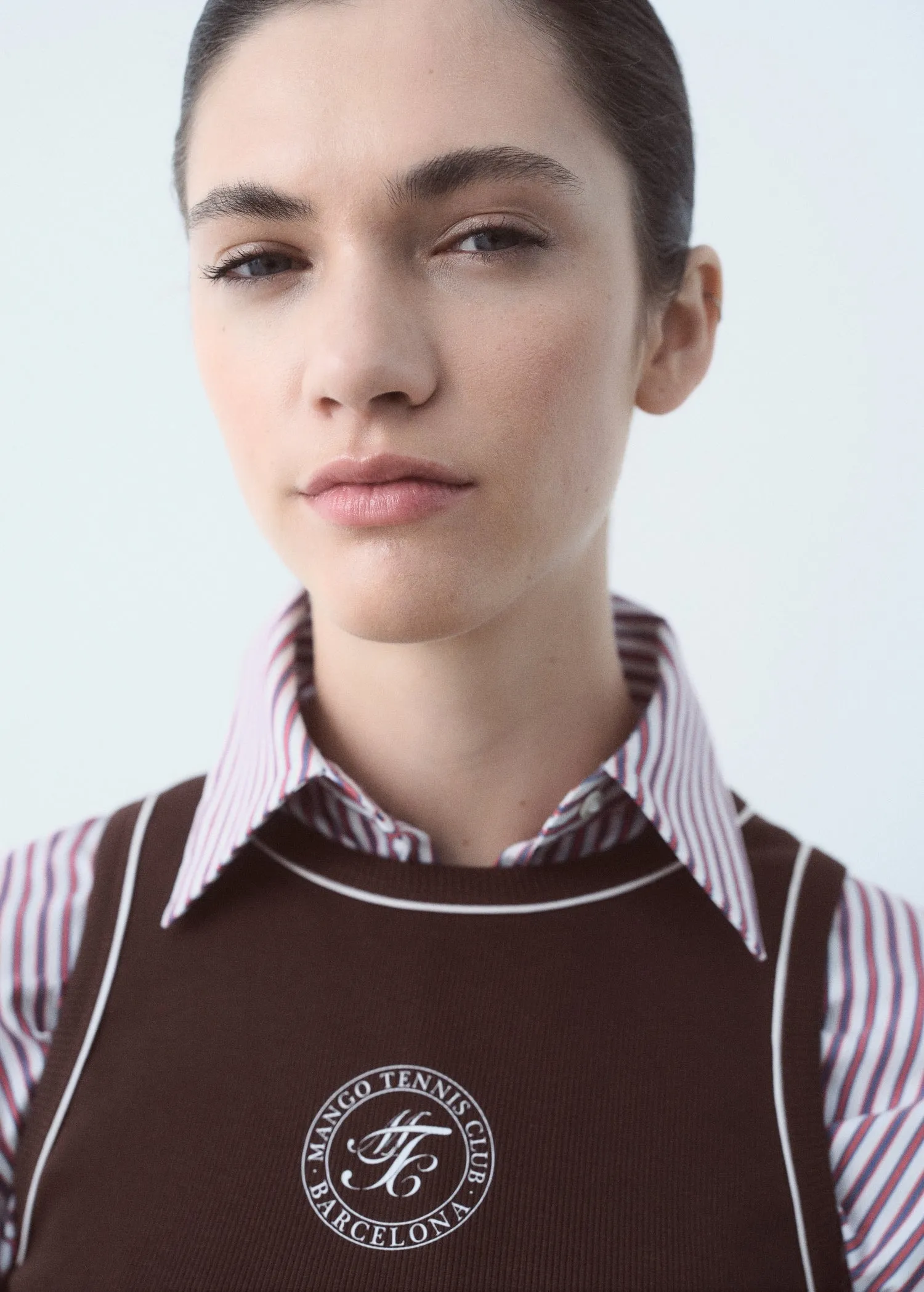 Cotton top printed message
