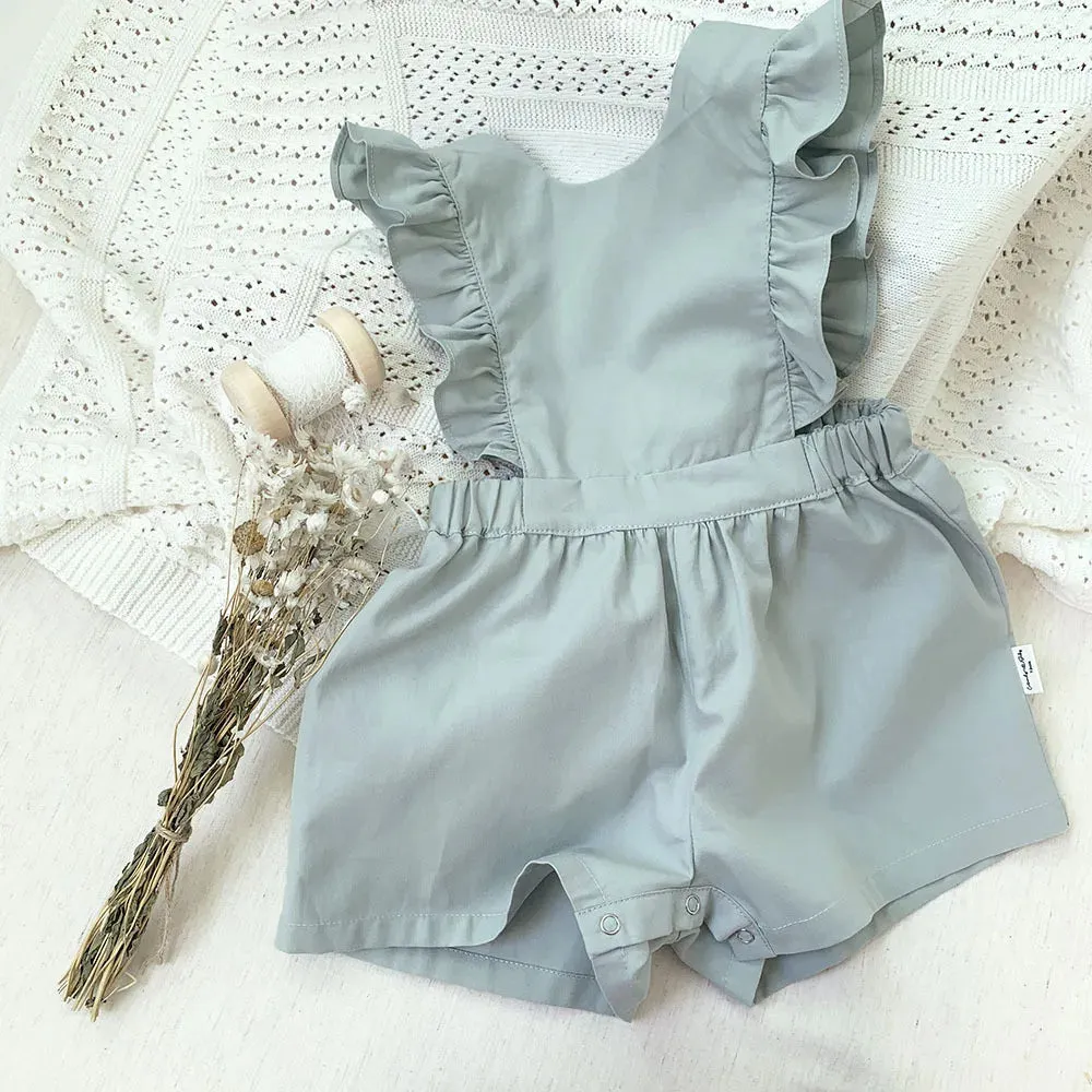 Cowboy Sleeveless Baby Romper