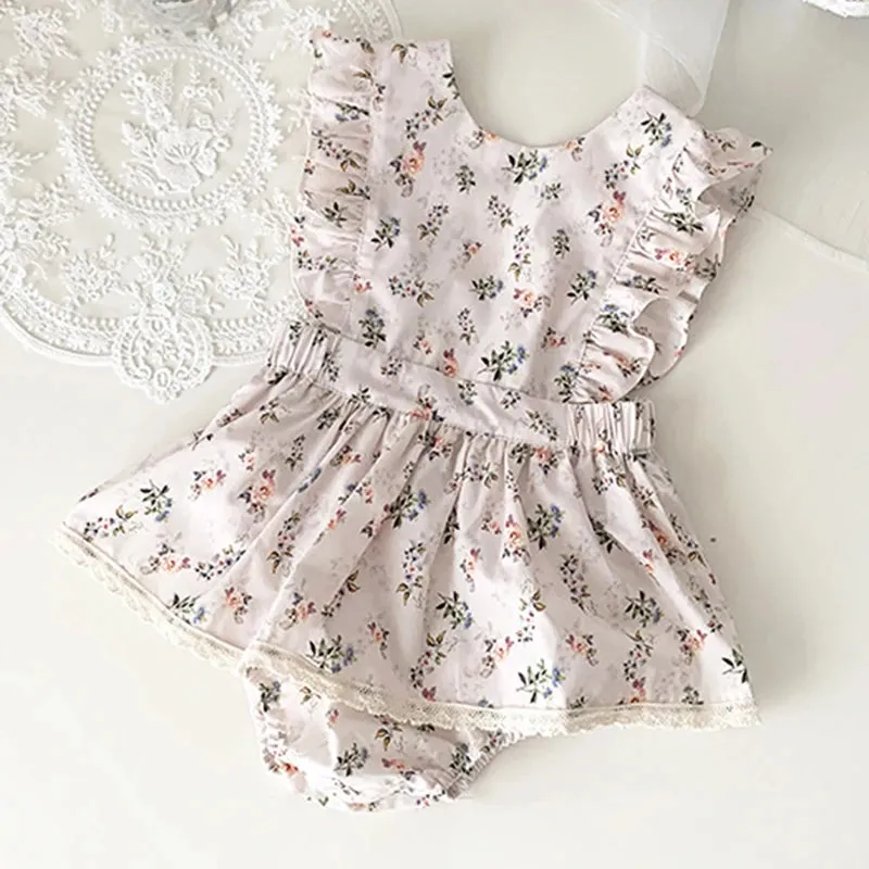 Cowboy Sleeveless Baby Romper