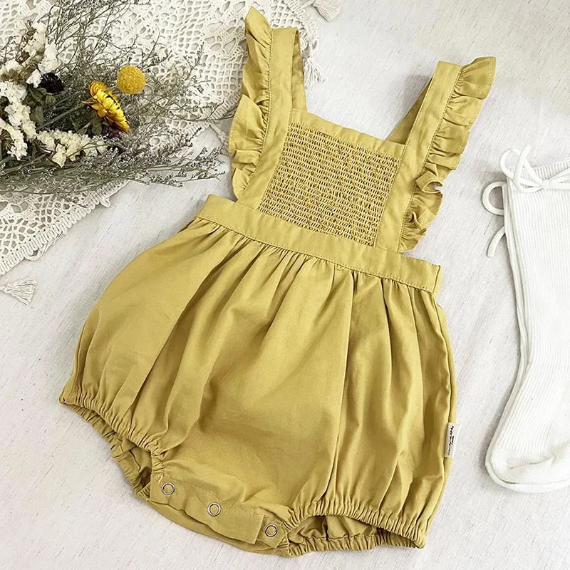 Cowboy Sleeveless Baby Romper