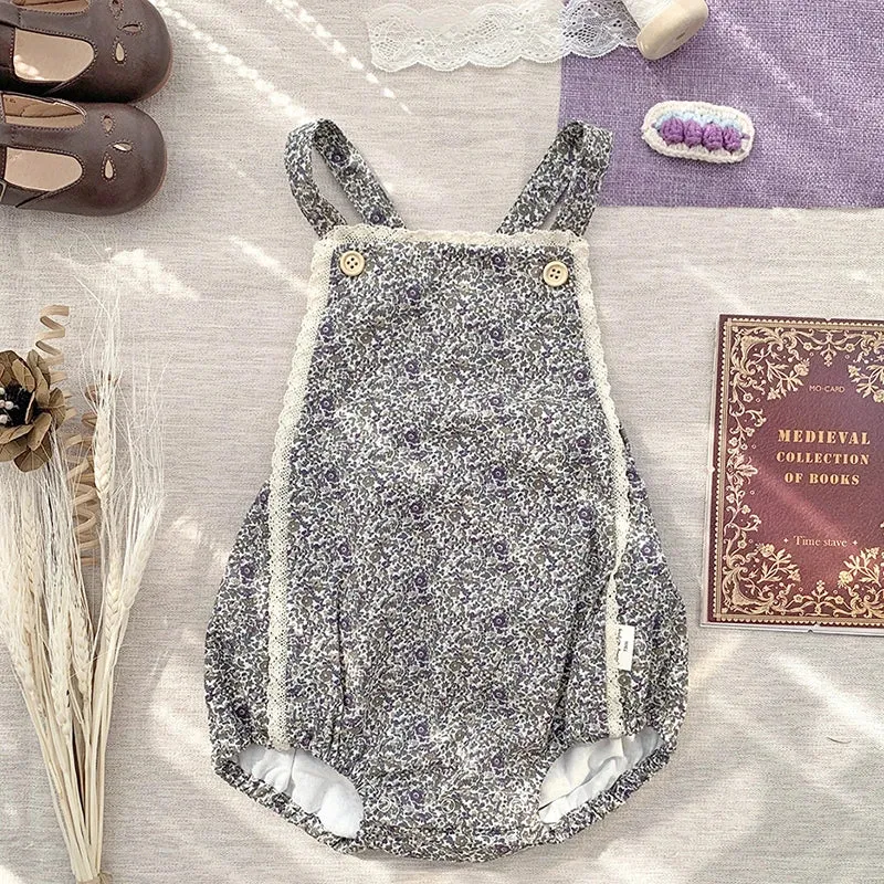 Cowboy Sleeveless Baby Romper