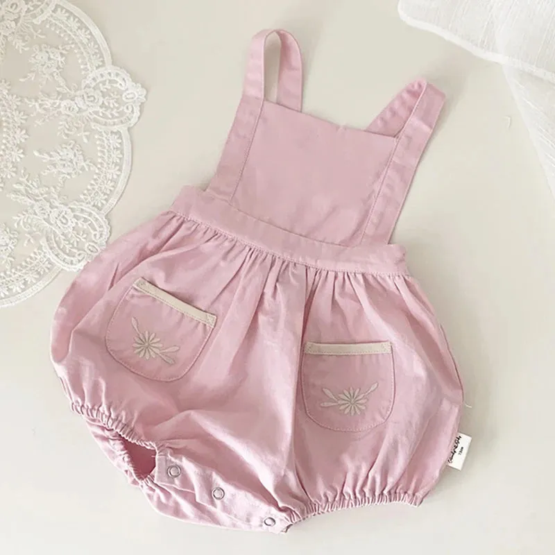 Cowboy Sleeveless Baby Romper