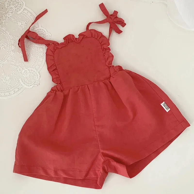 Cowboy Sleeveless Baby Romper