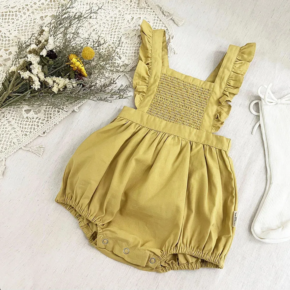 Cowboy Sleeveless Baby Romper